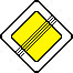 Знак 2.2&nbsp;Конец главной дороги