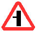 Знак 2.3.3&nbsp;Примыкание второстепенной дороги