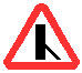 Знак 2.3.6&nbsp;Примыкание второстепенной дороги