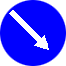 Знак 4.2.1&nbsp;Объезд препятствия справа