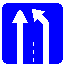 Знак 5.15.5&nbsp;Конец полосы