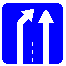 Знак 5.15.6&nbsp;Конец полосы