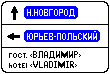Знак 6.10.1&nbsp;Указатель направлений