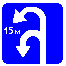 Знак 6.3.2&nbsp;Зона для&nbsp;разворота
